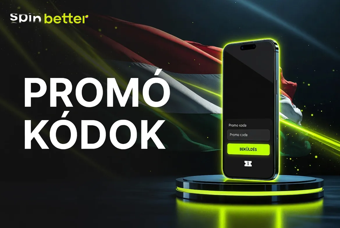 SpinBetter promo code – kódmező a kaszinó nyitóűrlapján